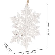 Product Large decorative snowflake, hanging decoration, 30cm