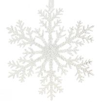 Product Snowflake decoration ice crystal for hanging 18×20cm 4pcs