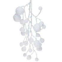 Product Snowflake decoration branches for hanging glitter 30cm 2pcs