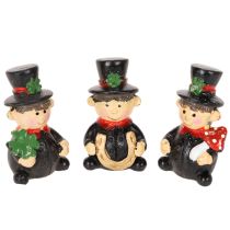 Product Lucky charm chimney sweep figurine for sticking, 5cm, 6 pieces