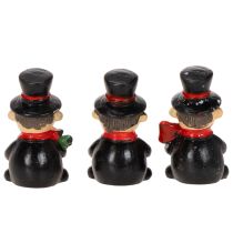 Product Lucky charm chimney sweep figurine for sticking, 5cm, 6 pieces