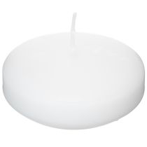 Product Floating candle for romantic evenings or festive decoration, also suitable for outdoor use. 8cm, 8h, 8pcs