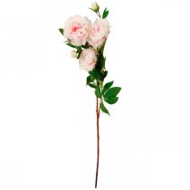 Product Silk flower peony artificial light pink, white 135cm