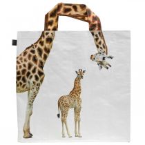 Shopper bag, shopping bag B39.5cm bag giraffe