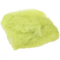 Product Sisal Light Green Natural Fiber for Crafting 300g