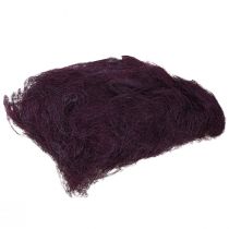 Product Sisal Purple sisal fiber for handicrafts and decoration 300g