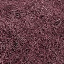 Product Sisal Red Bordeaux Natural Fiber Sisal Fiber for Crafts 300g