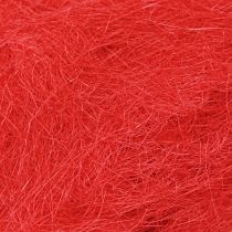 Product Sisal red, Christmas decoration, sisal wool 300g