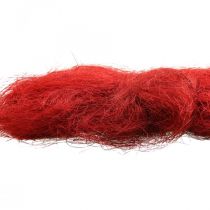 Sisal red bordeaux natural fiber 300g