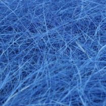 Sisal batting blue, natural fibers 300g
