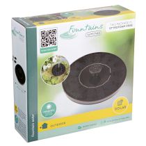 Product Solar Fountain Ø16cm Black 5 Nozzles