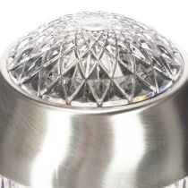 Product Set of 4 Solar Garden Globe Lights with Ground Spike, 36cm