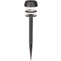 Product Solar garden lights with ground spike, outdoor lamps for garden paths, 35cm, 6 pieces