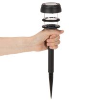 Product Solar garden lights with ground spike, outdoor lamps for garden paths, 35cm, 6 pieces