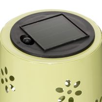 Product Solar LED table lamp with floral design, atmospheric outdoor lighting, 28cm