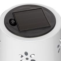 Product Solar table lamp with floral pattern for lighting on balcony, terrace or garden, 28cm