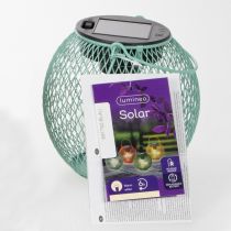 Product Solar lantern, decorative LED lighting, energy-saving, ideal for outdoor use, 12cm