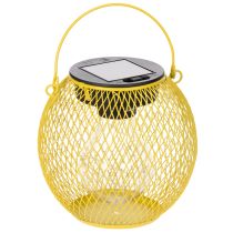 Product Solar lantern for garden and terrace in a modern design made of metal, 12cm