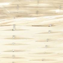 Product Chip basket willow white washed plant basket 38×18×12cm