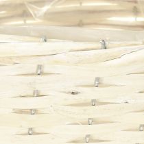 Product Chip basket wicker basket white washed natural 29×18×14cm