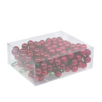 Product Mirror berries red mix Ø25mm 140 pcs