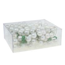 Product Mirror Berries Ø2cm White Enamel 140 Pcs
