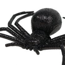 Spider black 16cm with mica