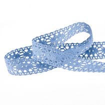 Product Lace ribbon jeans blue decorative ribbon jewelry ribbon W18mm L20m