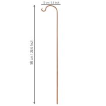 Product Garden stake with hook for lanterns and plant pots Nostalgic decoration for garden and terrace 98cm