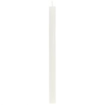 Product Taper candles colored cream white 21×240mm 12 pcs