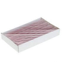 Product Taper Candles Solid Colored Old Pink 34mm x 300mm 4 Pcs