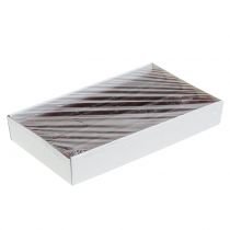 Product Solid-colored taper candles, burgundy, 34mm x 300mm, 4 pieces