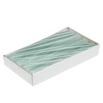 Product Taper Candles Solid Colored Light Green 34mm x 240mm 4 Pcs