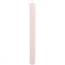 Product Taper candles colored light pink candles pink 21×240mm 12 pcs