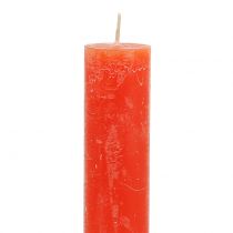 Product Candles colored through Orange 34mm x 240mm 4pcs