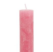Product Candles colored through pink 34mm x 300mm 4pcs