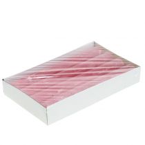 Product Taper Candles Solid Colored Pink 34mm x 300mm 4 Pcs