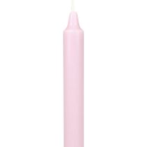 Product PURE Taper Candles Antique Pink Wenzel Candles Pink 250/23mm 4pcs