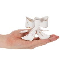 Product Vintage bow candle holder, 12cm