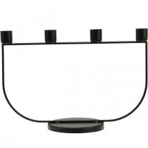 Product Candlestick, candle holder Advent wreath 27.5cm H18.5cm