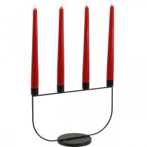 Candlestick, candle holder Advent wreath 27.5cm H18.5cm