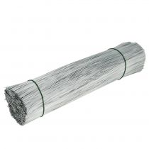 Product Pinning wire, silver wire galvanized Ø0.4mm L180mm 1kg