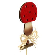 Product Plug fly agaric 7cm L33,5cm 16 pcs