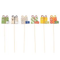 Product Plant markers gift set, wooden design, 31cm, 12 pieces