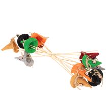 Product Decorative felt witch's hat picks for autumnal table decorations, 28cm, 12 pieces