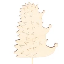 Product Decorative Garden Stakes - Colorful Hedgehog Family - 34cm, 12 Pieces