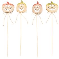 Product Decorative pumpkin with face Halloween decoration, 31cm, 12 pieces