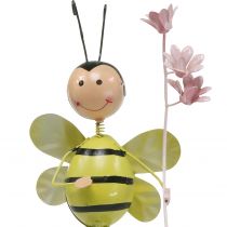 Product Funny bees Metall garden décor Garden stakes Summer décor 11.5cm 4pcs