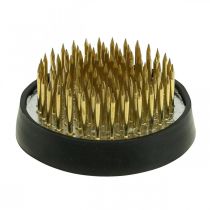 Product Flower Hedgehog Kenzan Ikebana Brass Round Ø 40mm