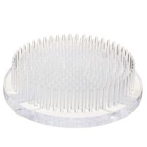 Product Round Kenzan flower frog with suction cups for flower decoration and DIY projects